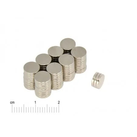 D7 x 1,2 / N38 - NdFeB (neodymium) magnet