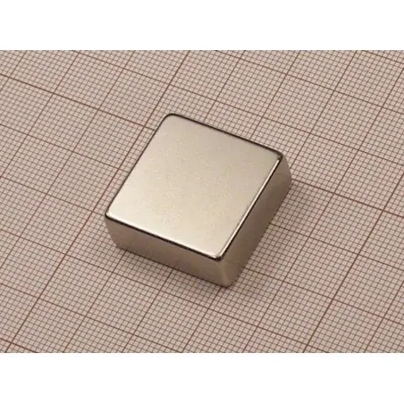 25 x 25 x 10 / N38 - Neodymium magnet (NdFeB)