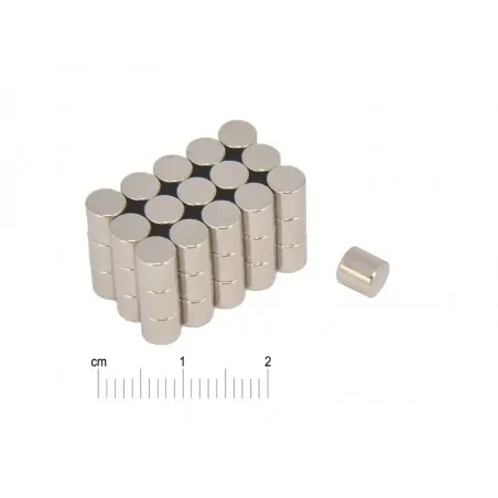D5 x 5 / N38 - NdFeB (neodymium) magnet