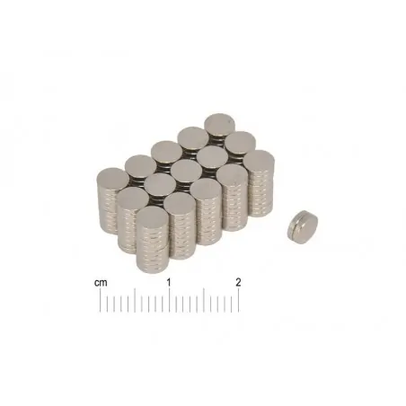 D5 x 1 / N38 - NdFeB (neodymium) magnet