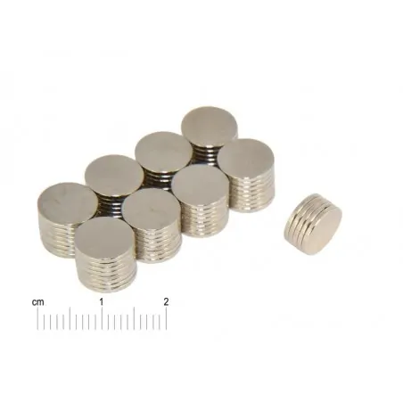 D9,5 x 1 / N38 - NdFeB (neodymium) magnet