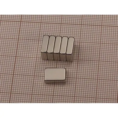 10 x 7 x 3 / N38 - Neodym Magnet (NdFeB)