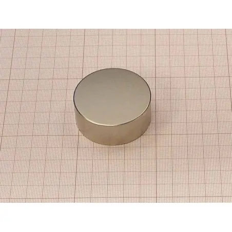 D50 x 20 / N42 - NdFeB (neodymium) magnet
