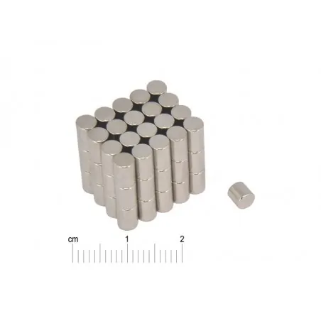 D4 x 6 / N35 - NdFeB (neodymium) magnet