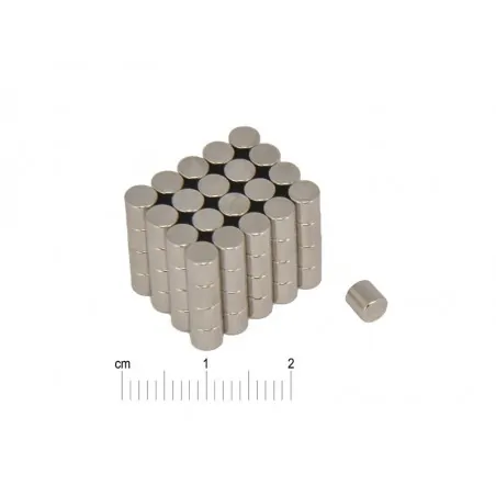 D4 x 4 / N38 - NdFeB (neodymium) magnet
