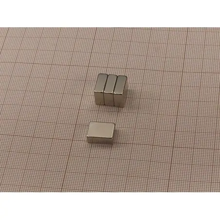 13 x 10 x 5 / N38H - Neodymium magnet (NdFeB)