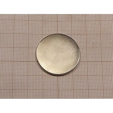 D30 x 2 / N38 - Neodymium magnet (NdFeB)