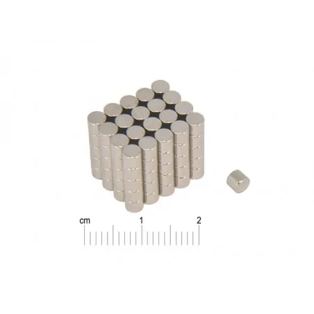 D3,5 x 3 / N38 - NdFeB (neodymium) magnet