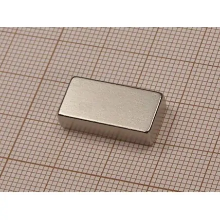 20 x 10 x 5 / N38H - NdFeB (neodymium) magnet