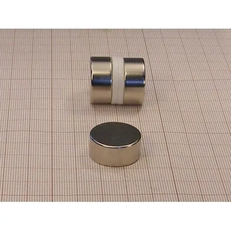 D22 x 10 / N38 - NdFeB (neodymium) magnet