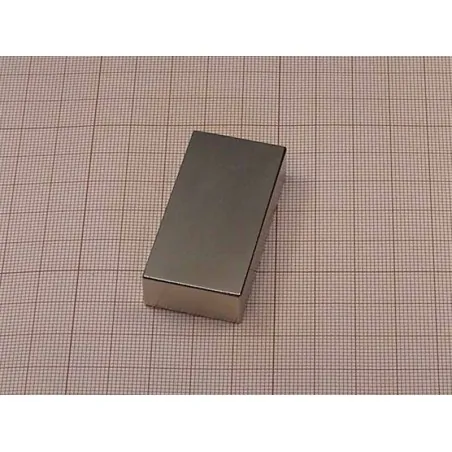 50 x 25 x 12 / N38H - NdFeB (neodymium) magnet