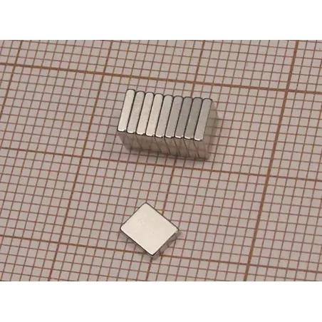 5 x 4 x 1 / N48H - Neodymium magnet (NdFeB)