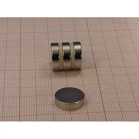 D18 x 5 / N38 - NdFeB (neodymium) magnet