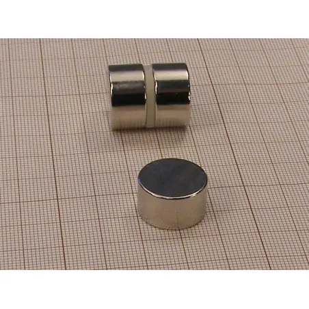 D18 x 10 / N38 - NdFeB (neodymium) magnet