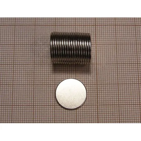 D15 x 1 / N38 - Neodymium magnet (NdFeB)