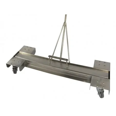 Magnetic trolley with aided cleaning 720x245 / F