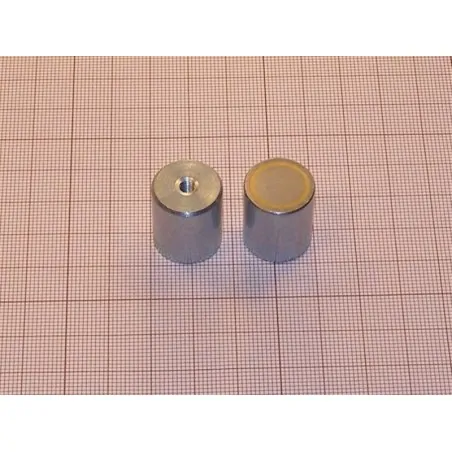 HM 17 x 20 / M4 / A - AlNiCo holding magnet