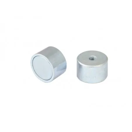 HM 20 x 13 / M5 / N - Neodymium pot magnet (NdFeB)