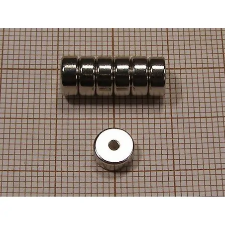 D7 x d1,5 x 3 / N35 - NdFeB (neodymium) magnet