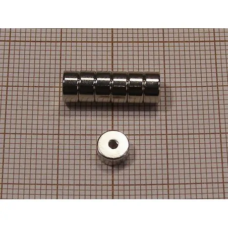 D6 x d1,5 x 3 / N35 - Neodymium magnet (NdFeB)