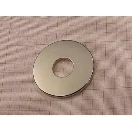 D60 x d20 x 5 / N38 - NdFeB (neodymium) magnet