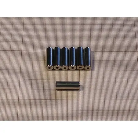 D6,5A x d2 x 20 / N38 - NdFeB (neodymium) magnet