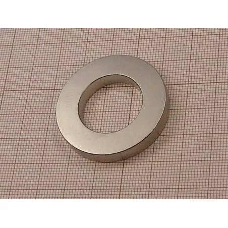 D40 x d23 x 6 / N38 - NdFeB (neodymium) magnet