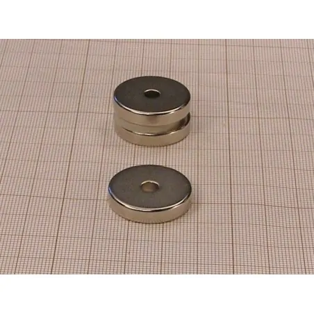 D25 x d5 x 5 / N38 - Neodymium magnet (NdFeB)