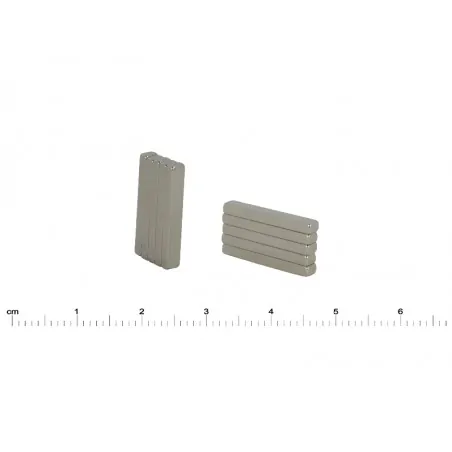 20 x 3 x 2 / N38 - Neodymium magnet (NdFeB)