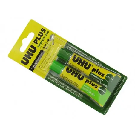 Epoxy-two-component glue UHU Plus Endfest