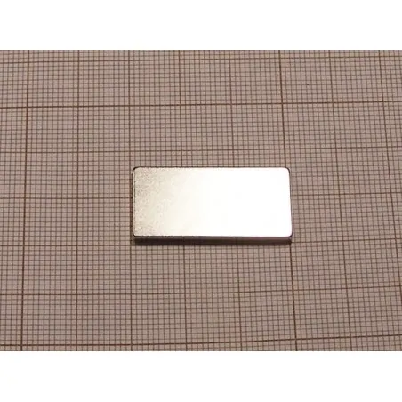 30 x 15 x 2 / N38 - NdFeB (neodymium) magnet