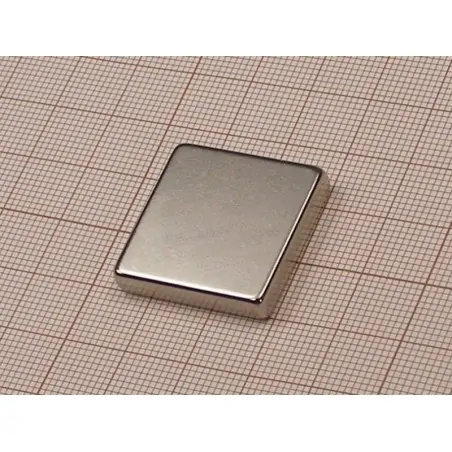 25 x 25 x 5 / N38 - Neodymium magnet (NdFeB)
